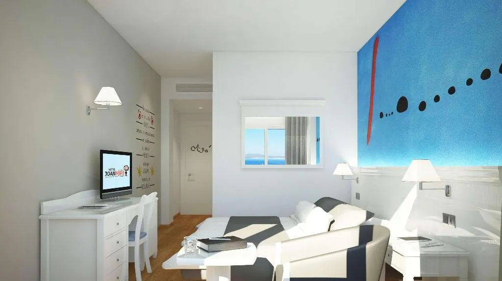 Room, Hotel Joan Miro Museum, Majorca