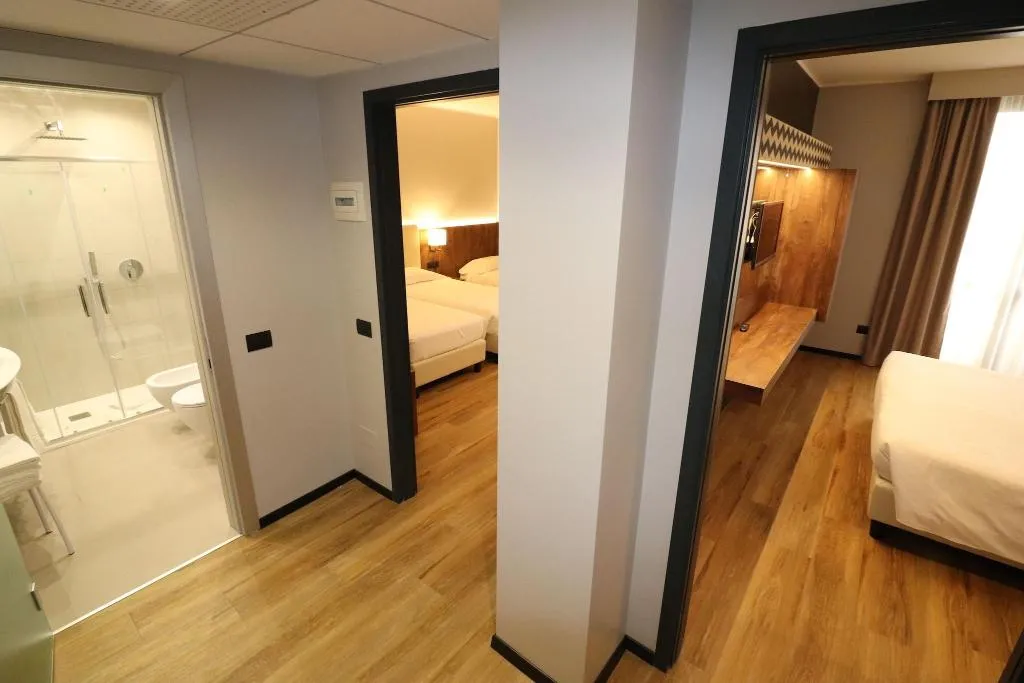 DOUBLE TWO BEDS Room, Hotel Domenichino, Milan