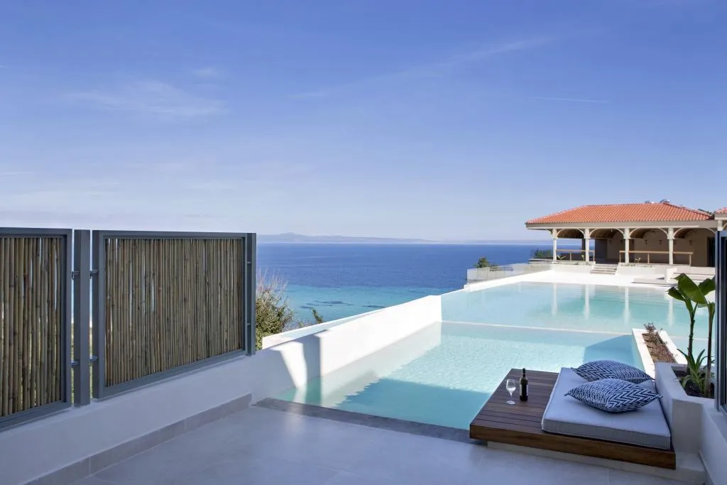 DOUBLE SEA VIEW WITH PRIVATE POOL Room, MERAVIA Leonardo Limited Edition, Halkidiki