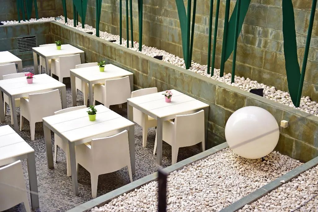 Terrace, Pestana Arena Barcelona Boutique Hotel, Barcelona
