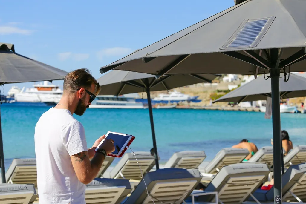 Beach, Mykonos Palace Beach Hotel, Mykonos