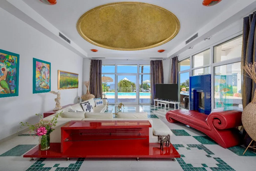 Lobby, Grande Dame Villa of Rhodes, Rhodes