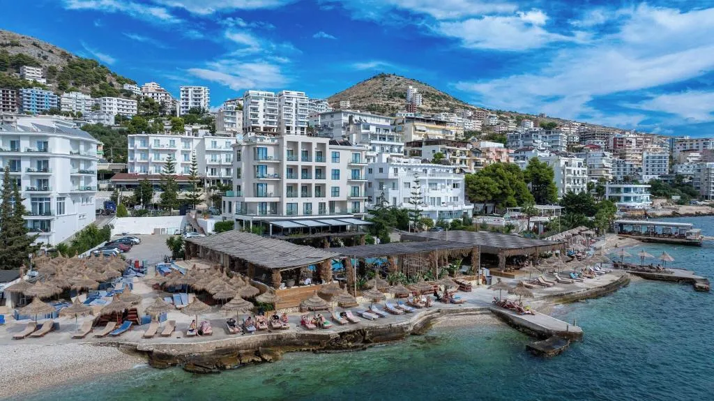 General view, Grand Hotel Saranda, Southern Albania