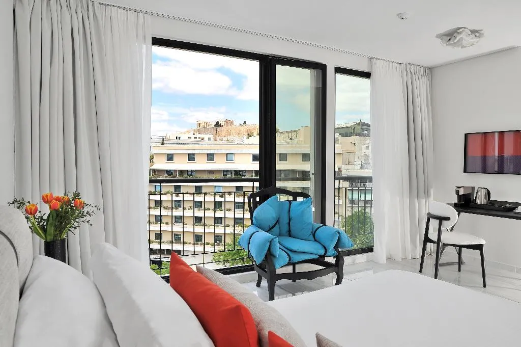 DOUBLE SINGLE USE WITH VIEWS Room, The Athenaeum, Athens