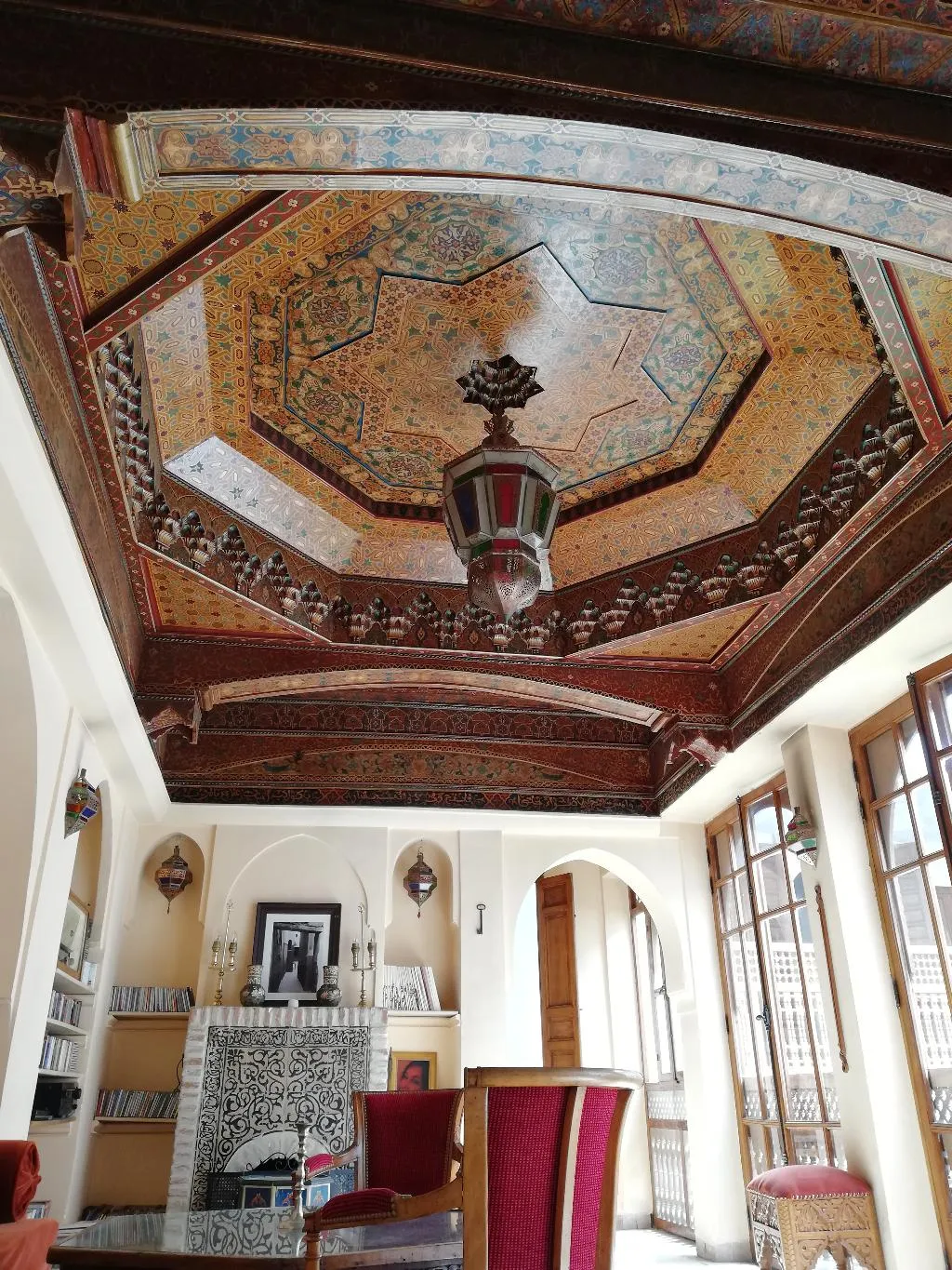 Lobby, Riad Ben Youssef, Marrakech