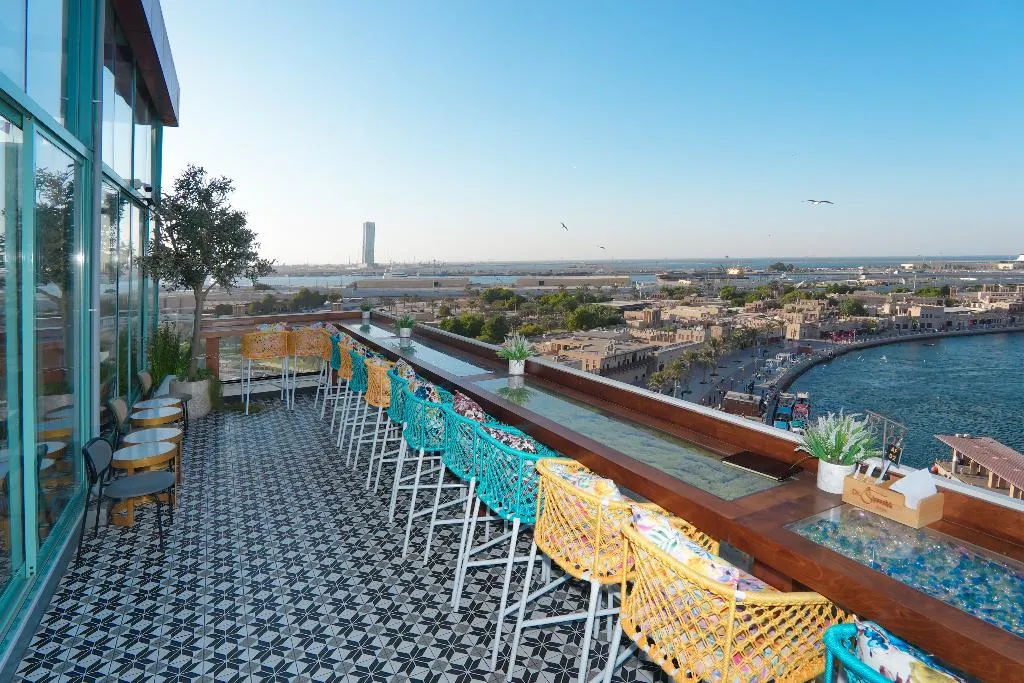 Terrace, Concorde Creek View Hotel, Dubai