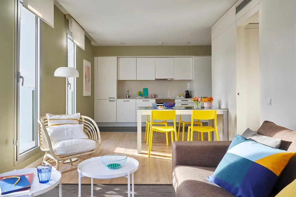 APARTMENT BUSINESS Room, Lugaris Beach Apartments, Barcelona