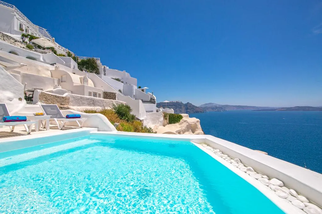 General view, Alexander's Suites, Santorini