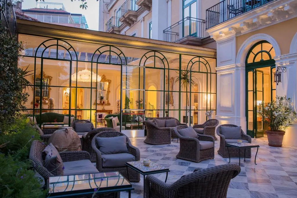 Terrace, Bellevue Syrene, Naples