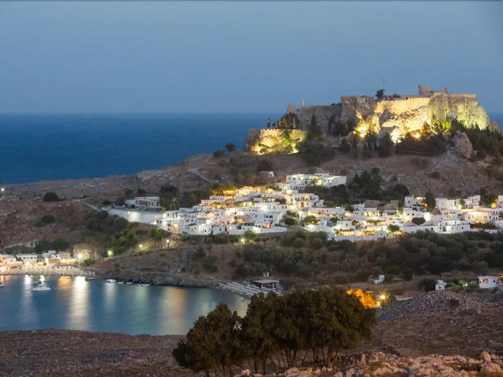 General view, Lindos View Hotel, Rhodes