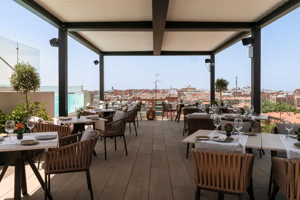Terrace, H10 Tribeca, Madrid