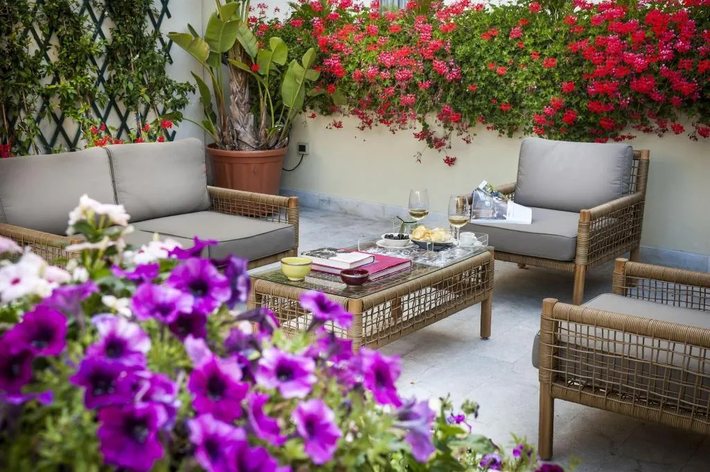 Terrace, Bb22 Palace Luxury Apartments, Palermo