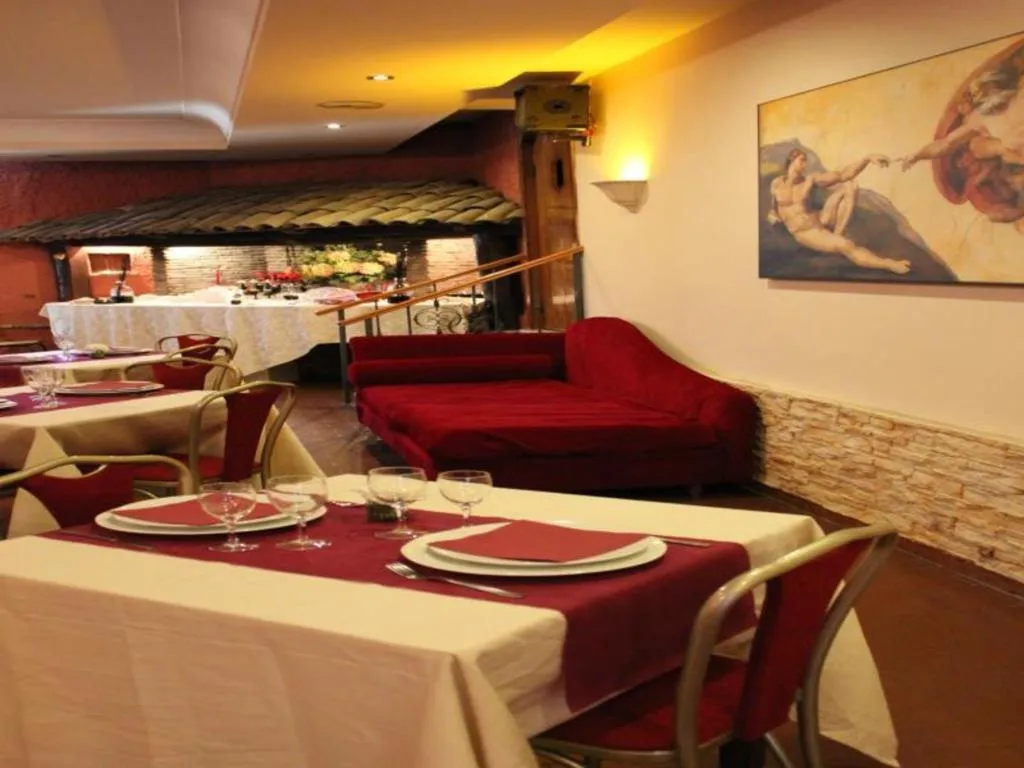 Restaurant, Hotel Romulus, Rome