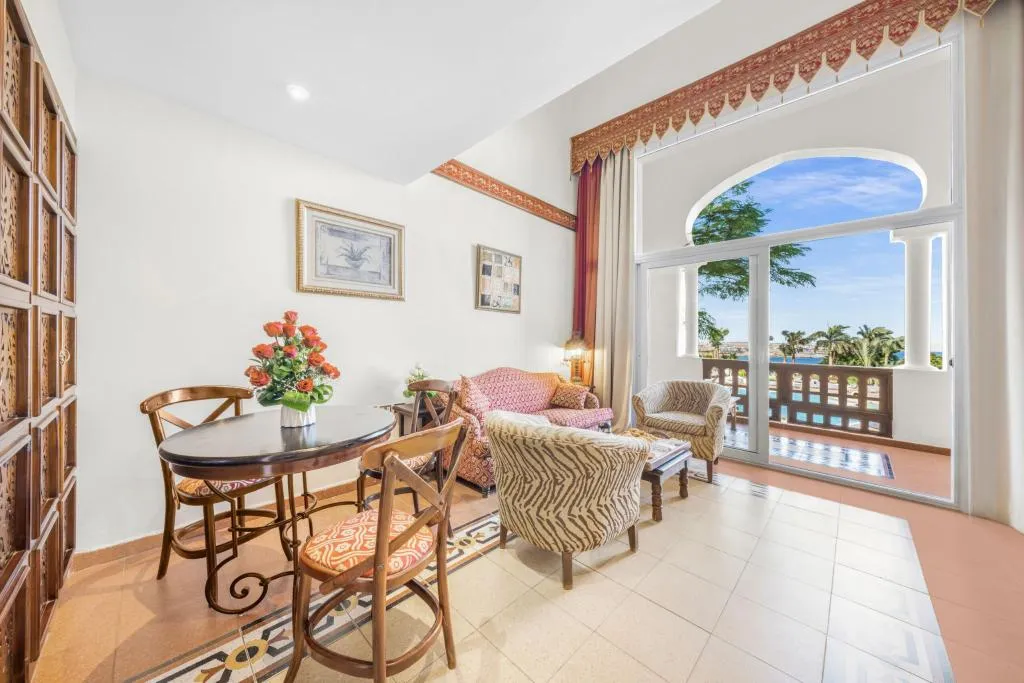 JUNIOR SUITE SEA VIEW Room, Domina Coral Bay Resort, Diving , Spa & Casino, Red Sea Riviera