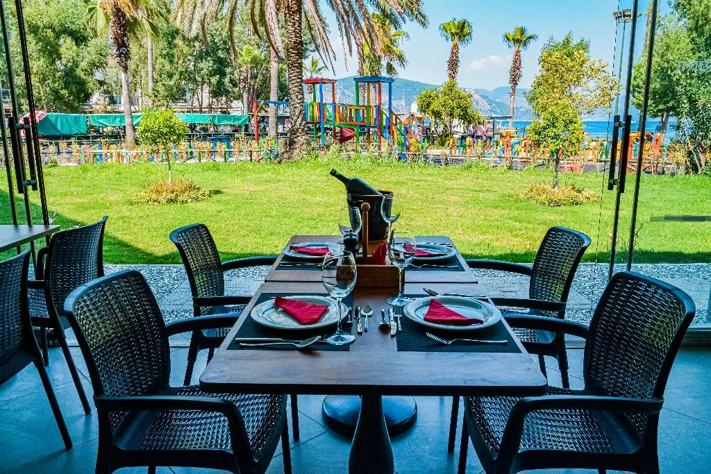 Terrace, Turunc Bay Conti Boutique Hotel, Dalaman
