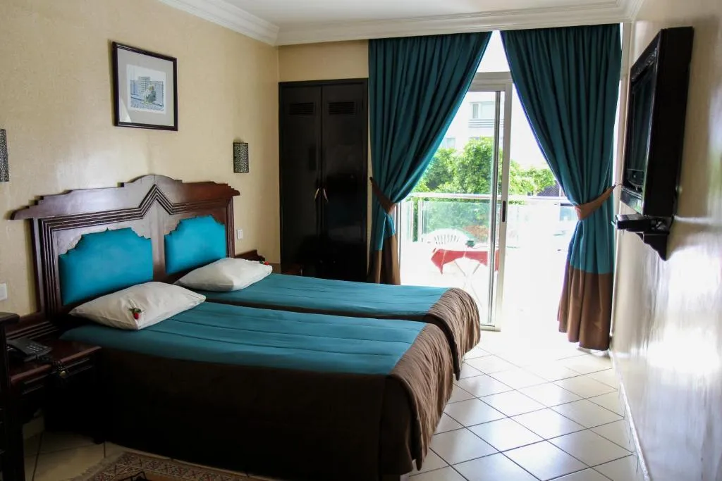 TWIN WITH BALCONY Room, New Farah Hotel, Agadir