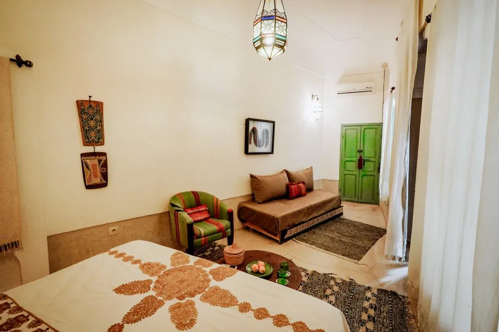 DOUBLE ONE BEDROOM ONE BATHROOM Room, Riad Dar Ayur, Marrakech