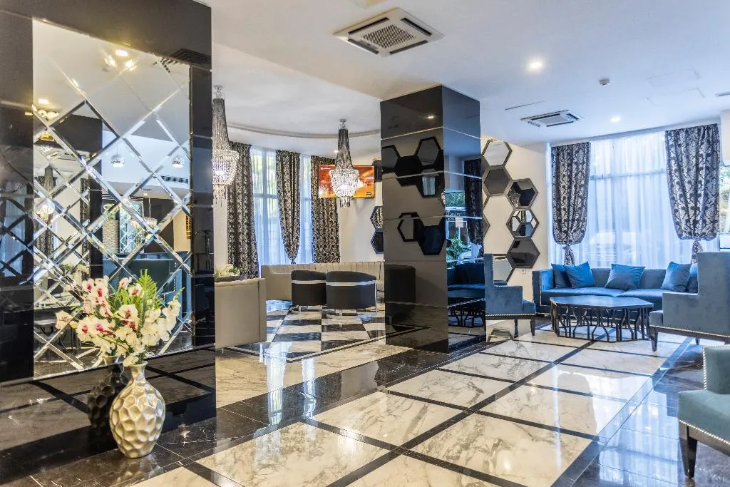 Lobby, Prestige Deluxe Hotel Aquapark Club, Varna