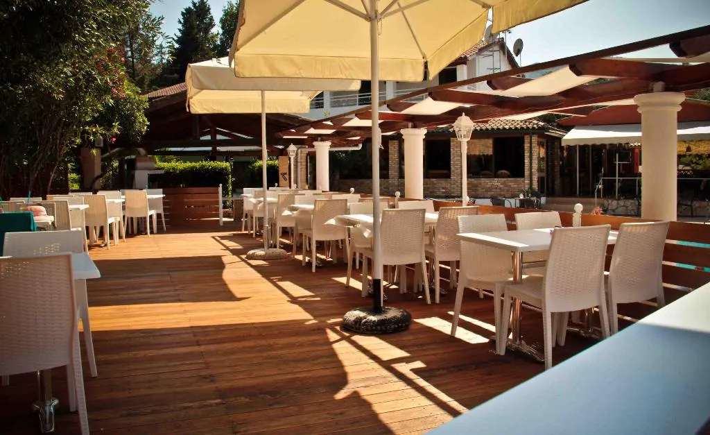 Restaurant, Katia Beach, Corfu