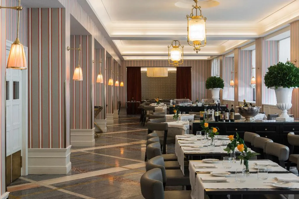 Restaurant, Starhotels Michelangelo Roma, Rome