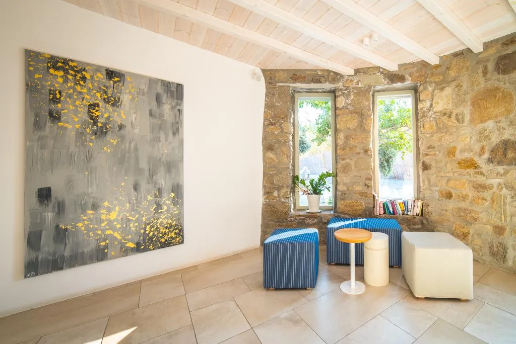 Lobby, Vienoula's Garden Hotel, Mykonos