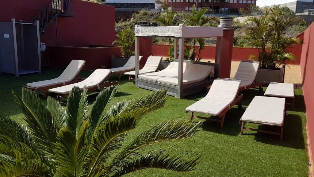 Terrace, Galeon Hotel, La Palma