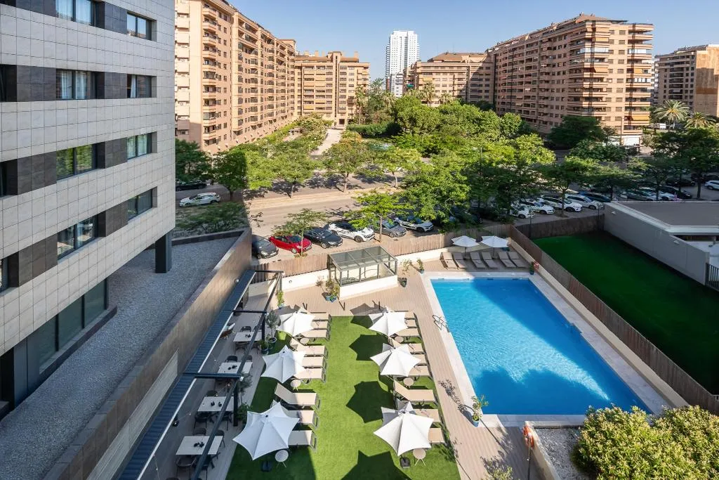 Double or Twin POOL VIEW Room, Innside Valencia Oceanic, Valencia