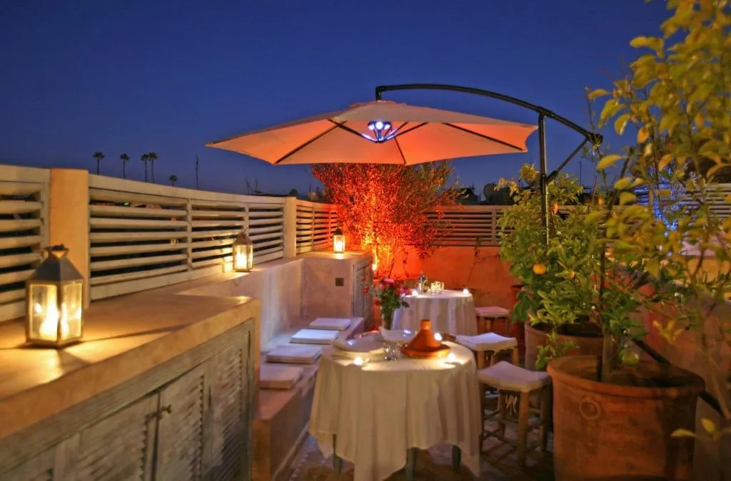 Restaurant, Riad et SPA Misria Les Orangers, Marrakech