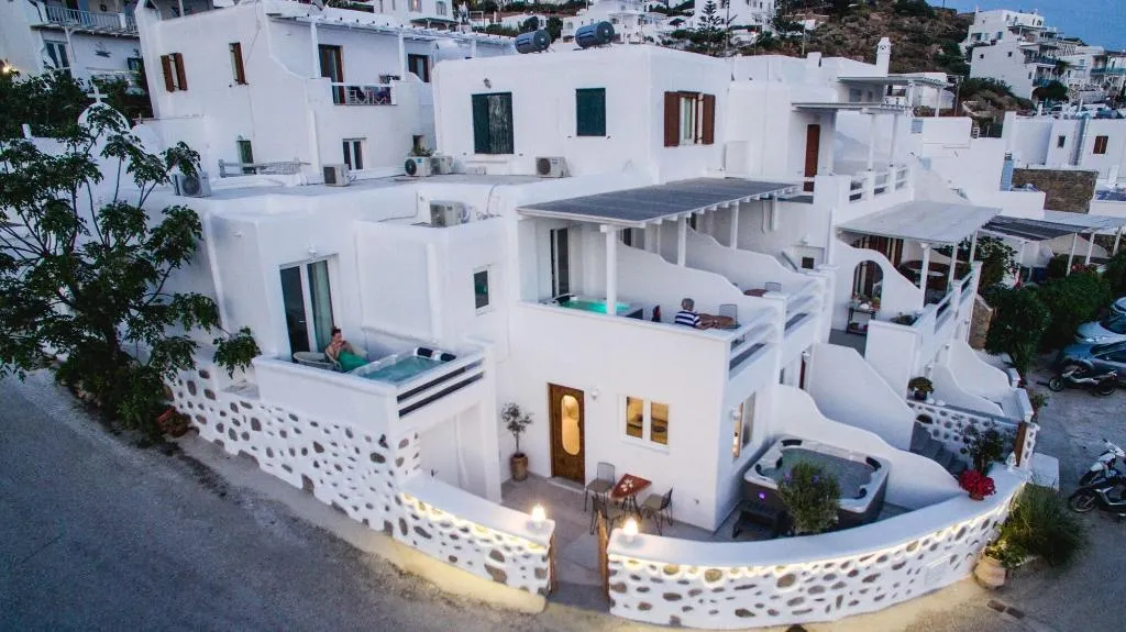 Terrace, Villa Elina Suites And More, Mykonos