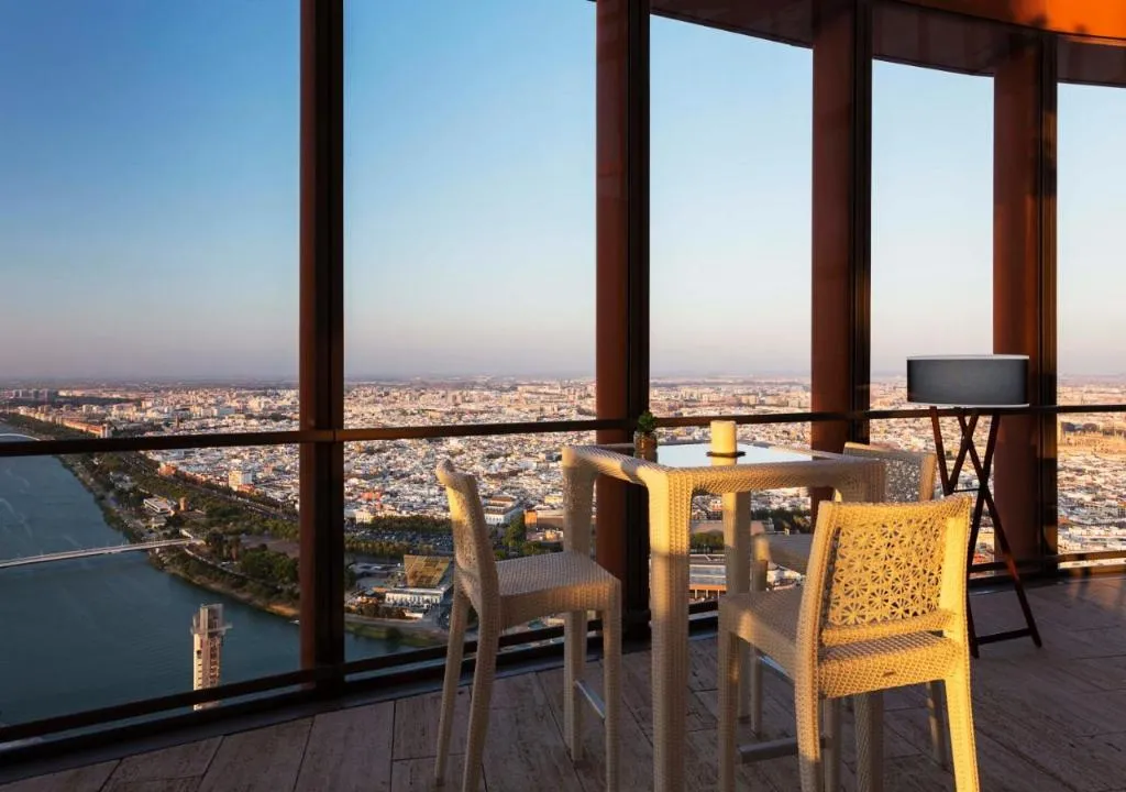 Terrace, Eurostars Torre Sevilla, Seville