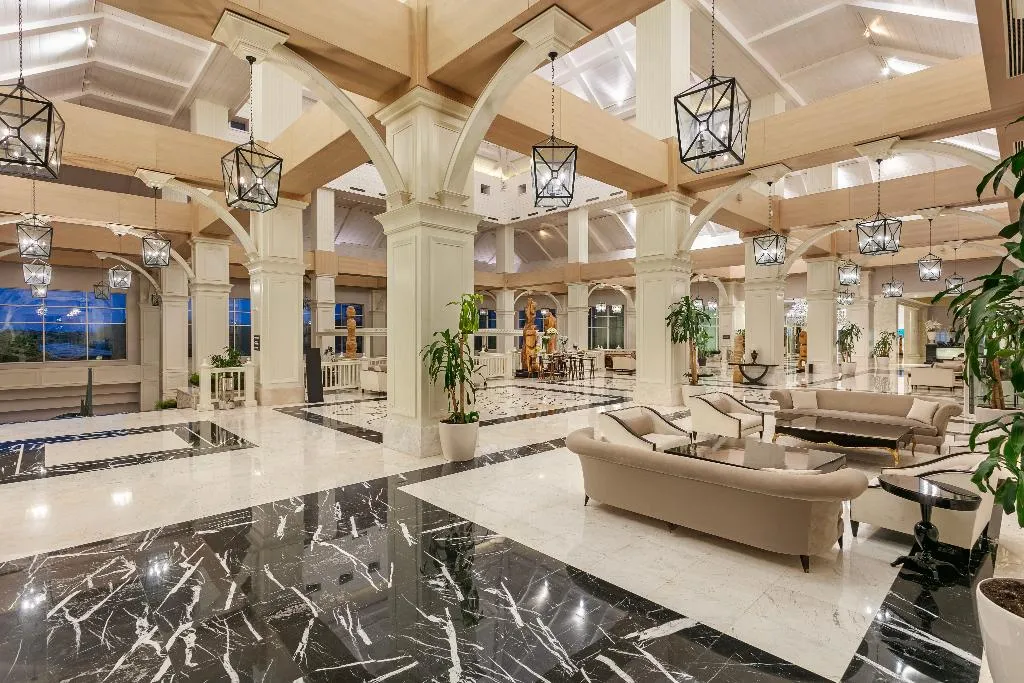 Lobby, Titanic Deluxe Golf Belek, Antalya