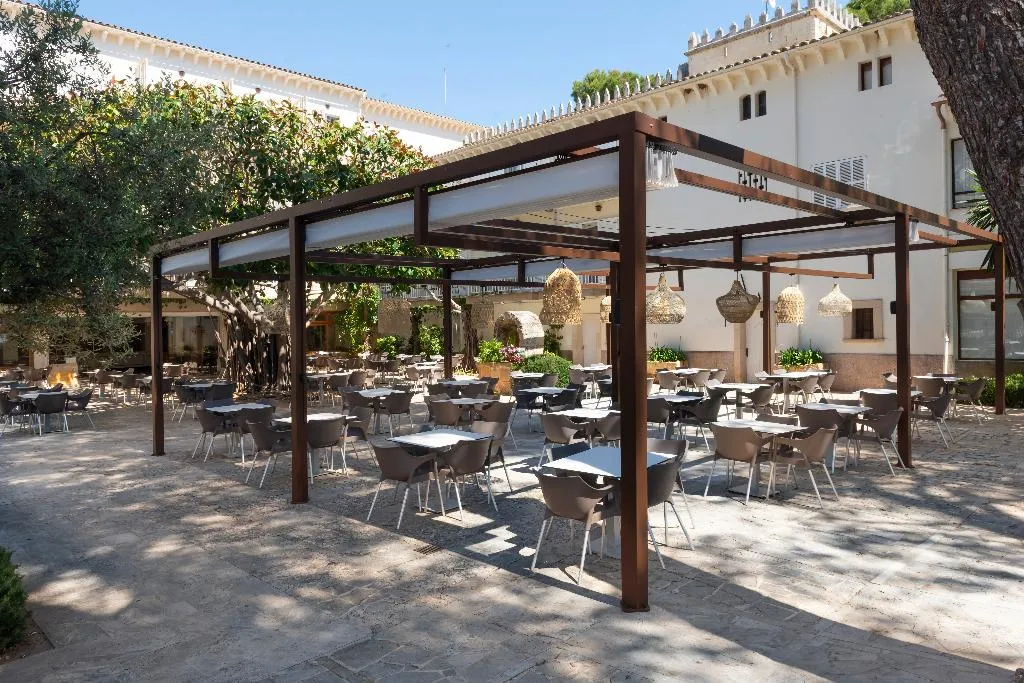 Terrace, Hotel  Castell dels Hams by Palia, Majorca