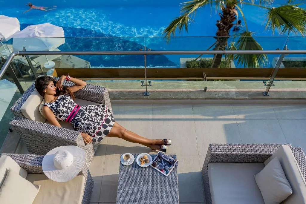 Terrace, Side Sunport Hotel & Spa, Antalya