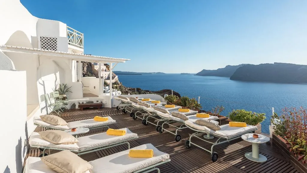 Pool, Fanari Villas, Santorini