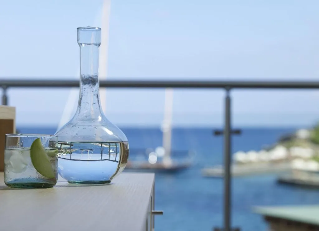 Terrace, Elounda Peninsula All Suite Hotel, Crete