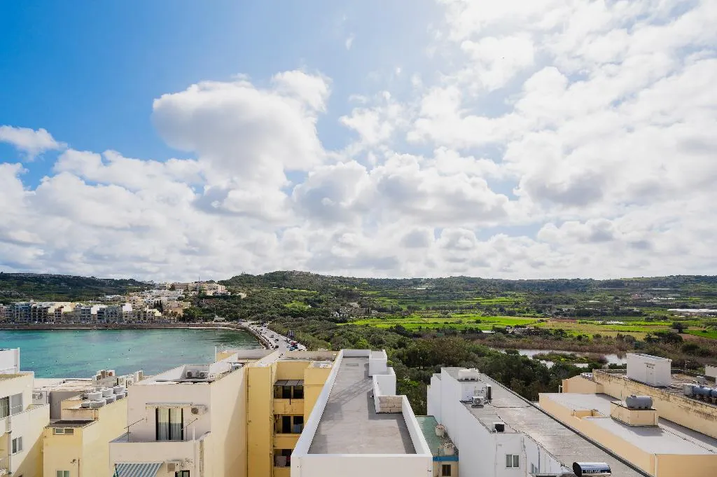 Double or Twin SEA VIEW Room, Xemxija Bay Hotel, Malta
