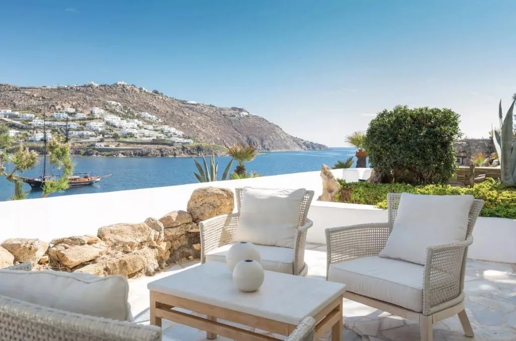 SUITE DELUXE SEA VIEW Room, Kivotos Mykonos, Mykonos