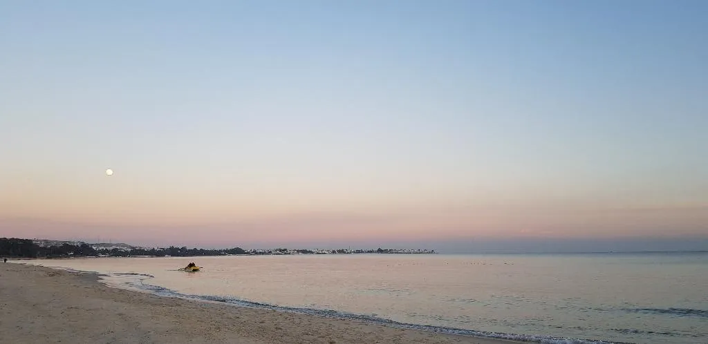 Beach, Les Orangers Garden Villas and Bungalows, Tunisia