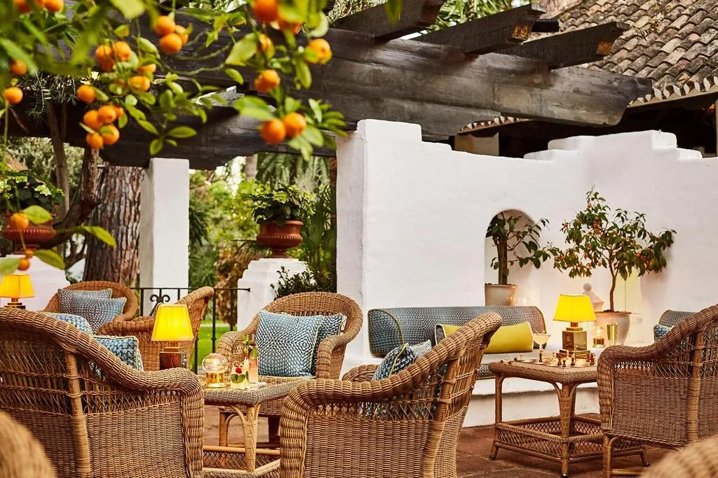 Restaurant, Marbella Club Hotel, Costa Del Sol