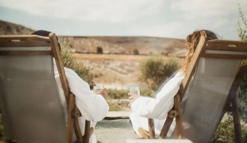 Terrace, Aelia Wellness Retreat, Cyprus