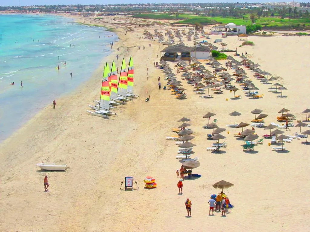 Beach, Cesar Thalasso & Convention, Tunisia