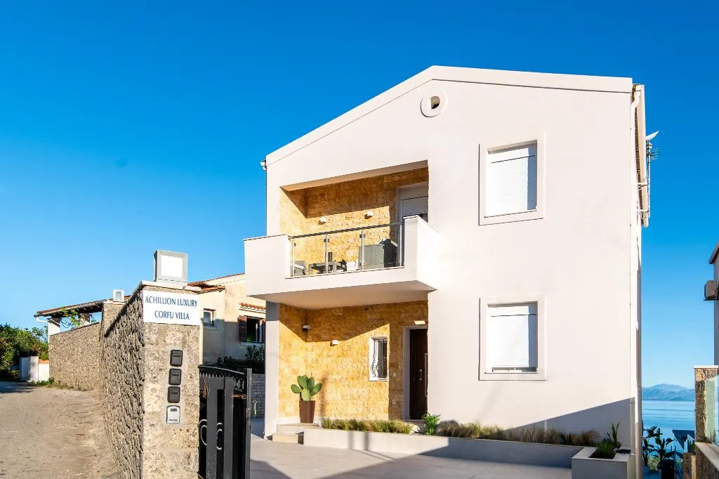 VILLA FOUR BEDROOMS Room, Achillion Luxury Corfu Villa, Corfu