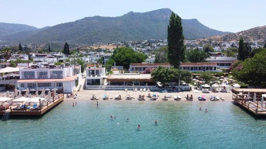 Beach, Daphnis Hotel, Bodrum