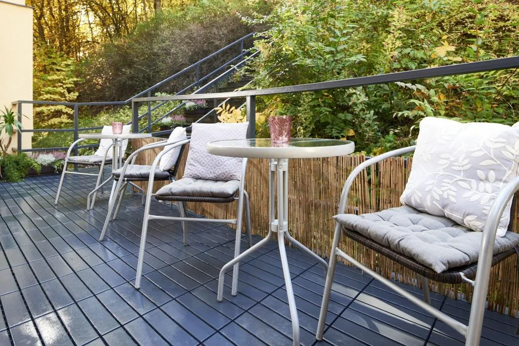 Terrace, Spa Hotel Devin, Prague