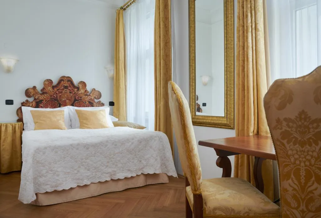 DOUBLE RIVER VIEW Room, Charles Bridge Palace, Prague