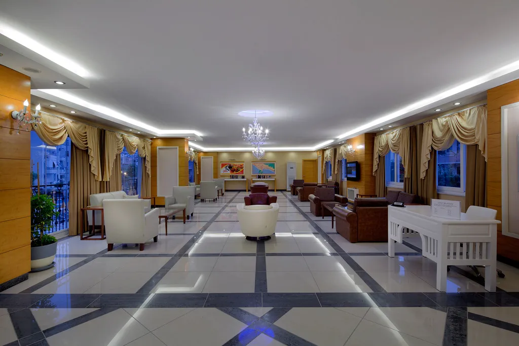 Lobby, Villa Sun Flower Hotel, Antalya