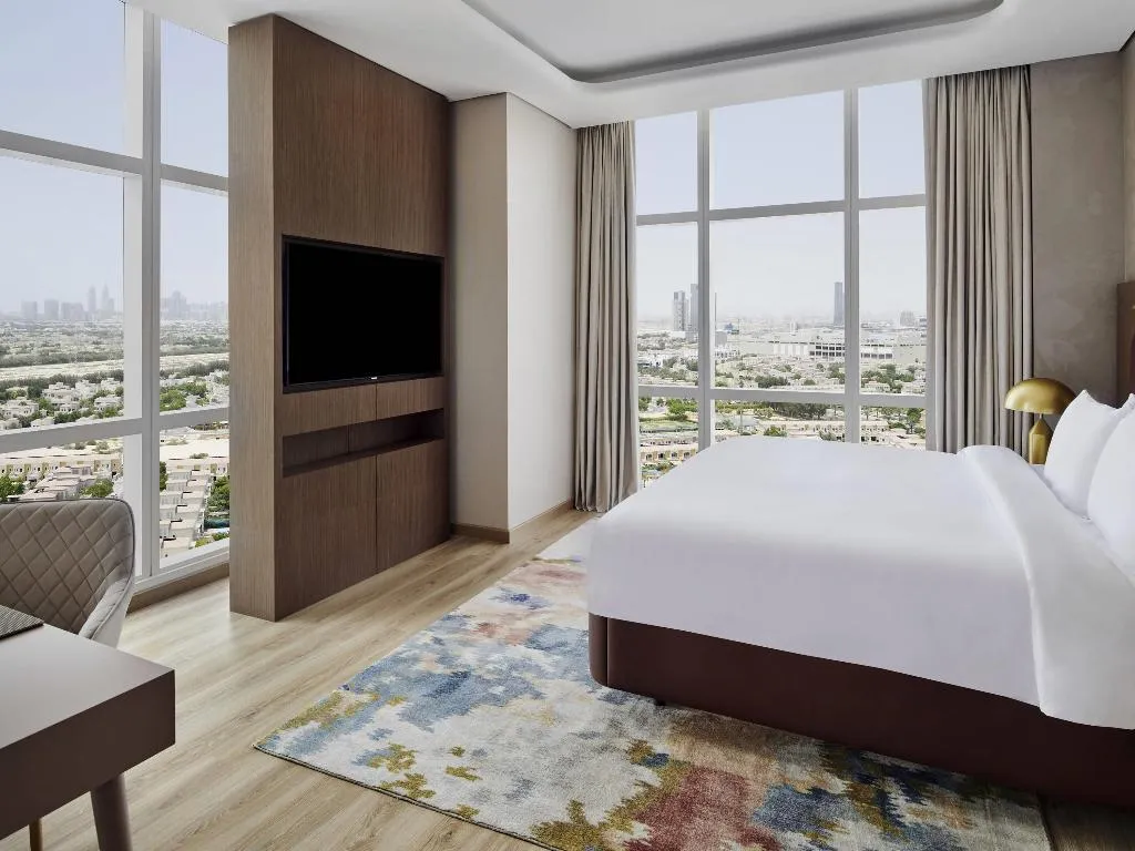 SUITE DELUXE CITY VIEW Room, Movenpick Jumeirah Village Triangle, Dubai