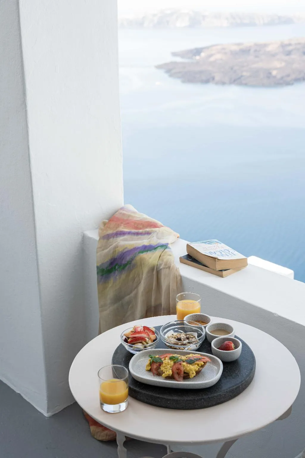 DOUBLE SEA VIEW Room, La Roka Cliffside Memories, Santorini