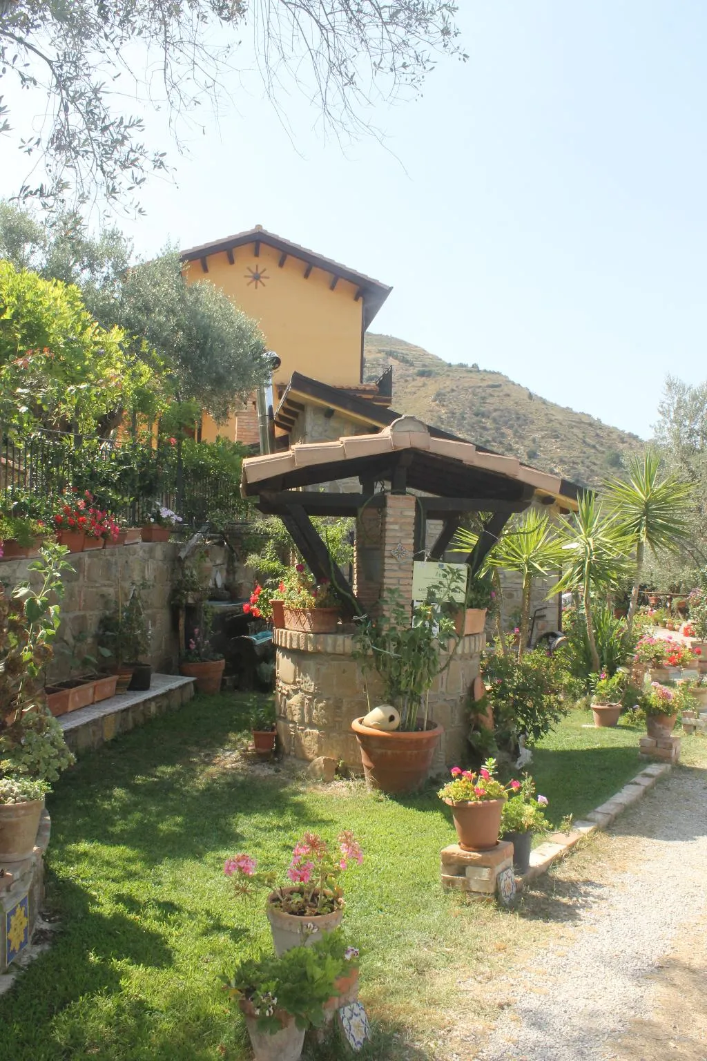 Terrace, Agriturismo L'Uliveto, Palermo