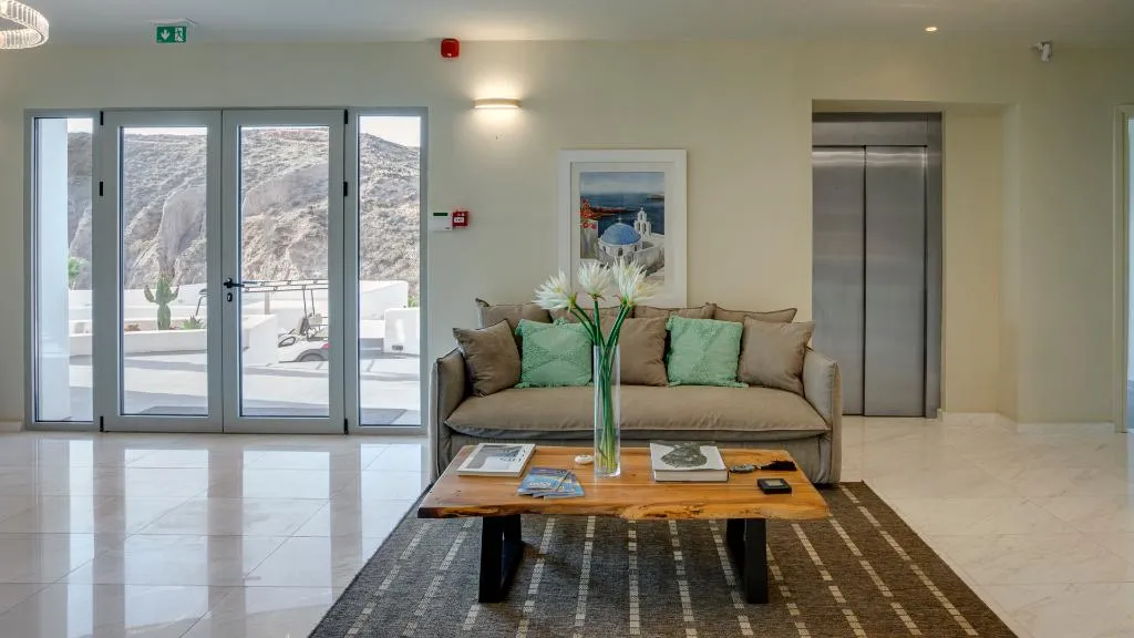 Lobby, Desiterra Resort, Santorini
